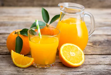 Printed roller blinds Juice Fresh orange juice 