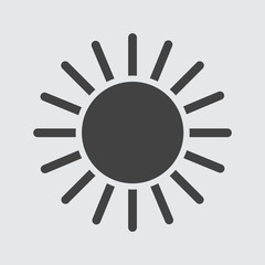 Sun icon