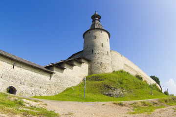 The sights of the city of Pskov