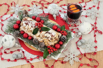 Christmas Still Life Party Food