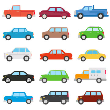 car set. automobile collection