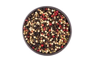 bowl of various pepper