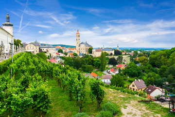 Barborska street Kutna Hora Czech Republic