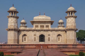 Fototapeta na wymiar Itmad-Ud-Daulah's tomb - Agra, India