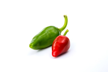 Chili pepper isolated on white background