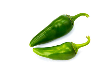Chili pepper isolated on white background