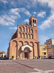 Fototapeta na wymiar Church of St. Joseph in San Salvo, Chieti, Abruzzo, Italy