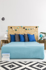 Fototapeta na wymiar Eco-friendly ideas for modern bedroom