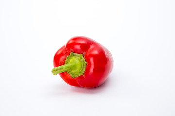 red pepper isolated on white background
