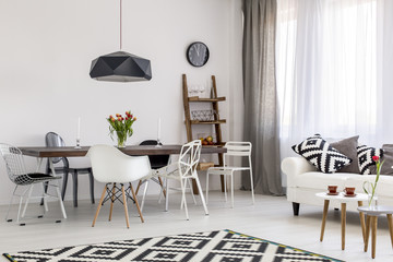 Simplicity of colours resulting in stunning interior design