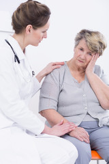 Obraz premium Suffer from chronic headaches