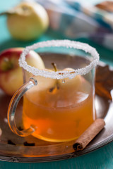 Apple cider or fruit tea