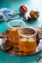 Apple cider or fruit tea