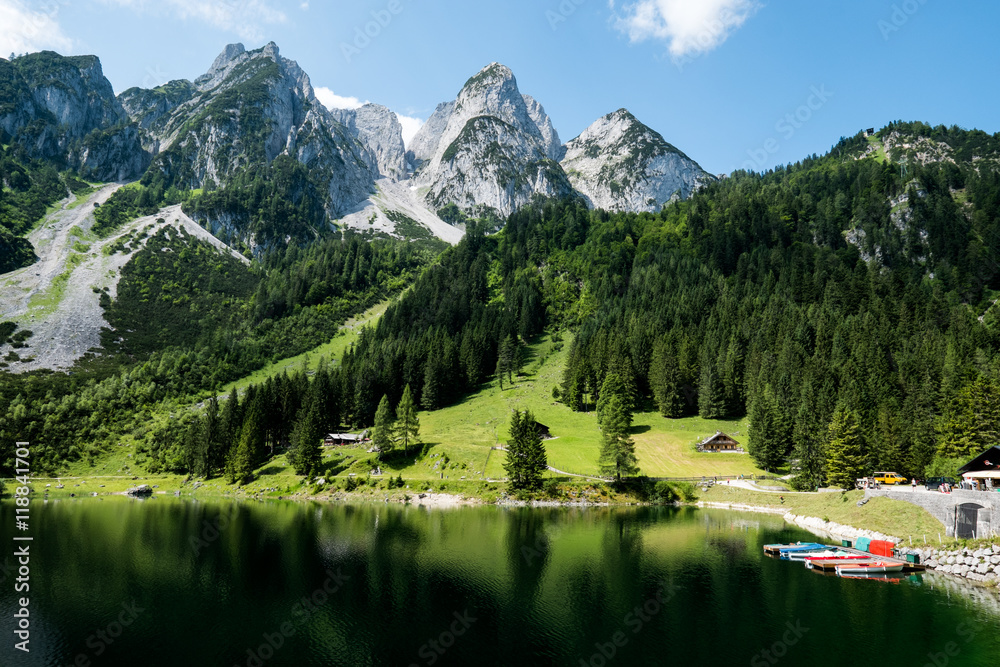 Canvas Prints mountain lake in austrian alps