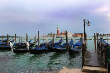 Fototapeta na wymiar Venice boats