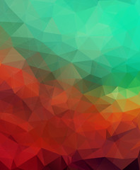 Obraz premium Multicolor triangle mosaic background