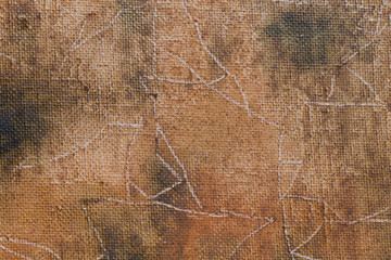 Fragment of the picture for the abstract artistic background