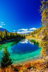 Third Lake, Valley of the 5 Lakes, Jasper National Park, Alberta