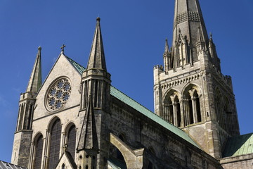Fototapeta premium Cathedral Church of the Holy Trinity in Chichester, England