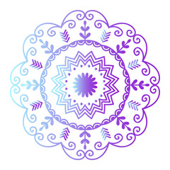 Floral mehendy lower pattern ornament. Vector illustration mehendy pattern asian textile style india tribal ornate. Ethnic ornamental lace vintage mehendy pattern mandala flower abstract textile