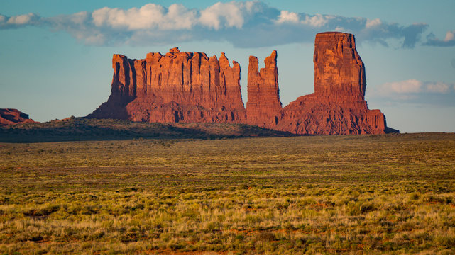 Sunset in Monument Valley