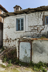 Old house in village of Panagia, Thassos island,  East Macedonia and Thrace, Greece