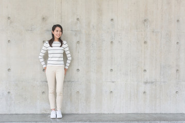 Fototapeta premium Young asian woman