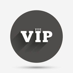 Vip sign icon. Membership symbol.