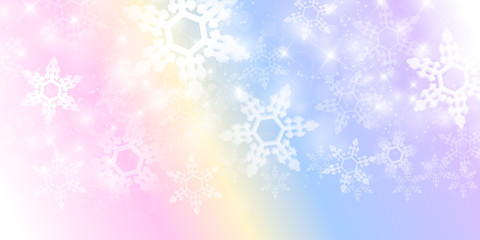 クリスマス　雪　風景　背景