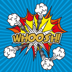 explosion pop art style vector illustration design