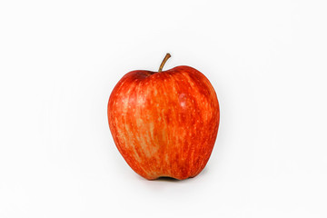 Apple with white background