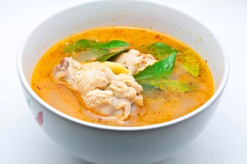 spicy chicken soup