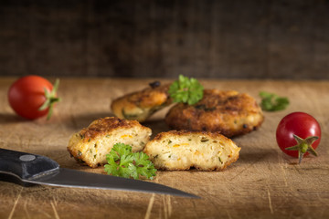 Romanian chicken meatballs 