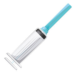 injection syringe isolated icon vector illustration design