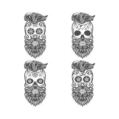 Sugar Skull Beards