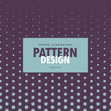 dots pattern design on purple background