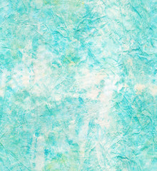 Seamless artistic teal blue background texture