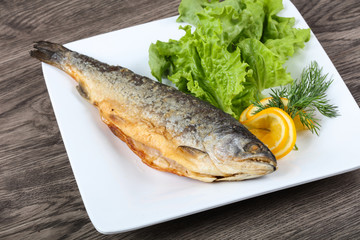 Grilled trout