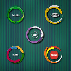 Abstract Technology background for computer graphic website inte