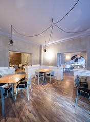 modern restaurant interior