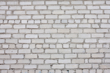 White silicate brick wall background or texture