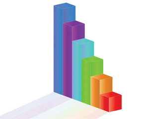 Sale Graph, vector eps10 illustration