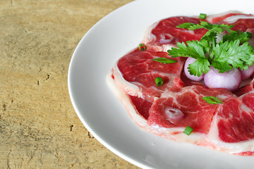 shank beef