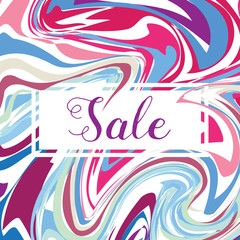 Seasonal Sale Banner Poster, Retro Flyer 