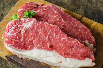 Strip loin beef