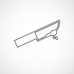 line knife icon