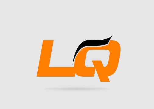LQ initial overlapping letter logo
