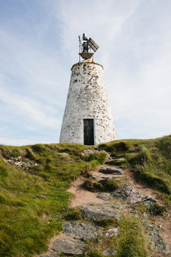 Llanddwyn lighthouse, North Wales
