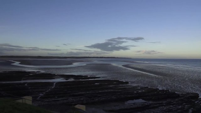 Irish Coastline at sunset
