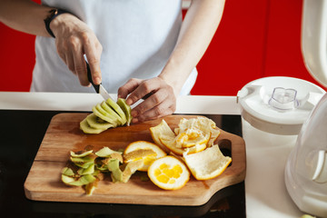 Young Woman In A Kitchen